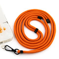 Universal Phone Cord Pumpkin Orange