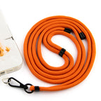 Universal Phone Cord Pumpkin Orange