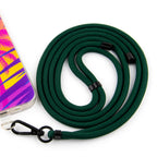 Universal Phone Cord Forest Green